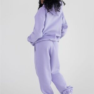 Comfrt Lavender Pastel Hoodie and Sweatpants Set Size Med Adult Unisex